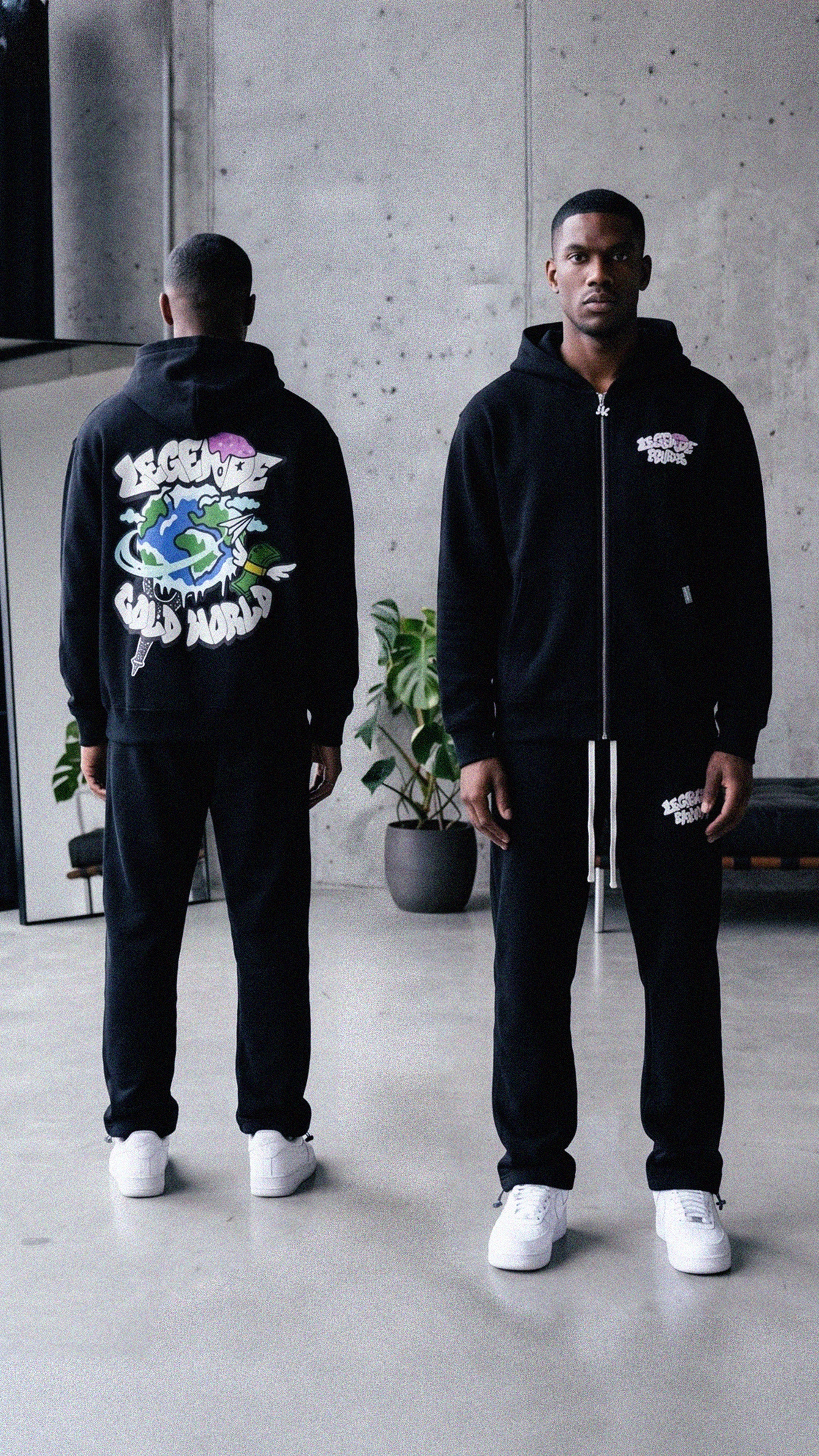 COLD WORLD PANT - BLACK