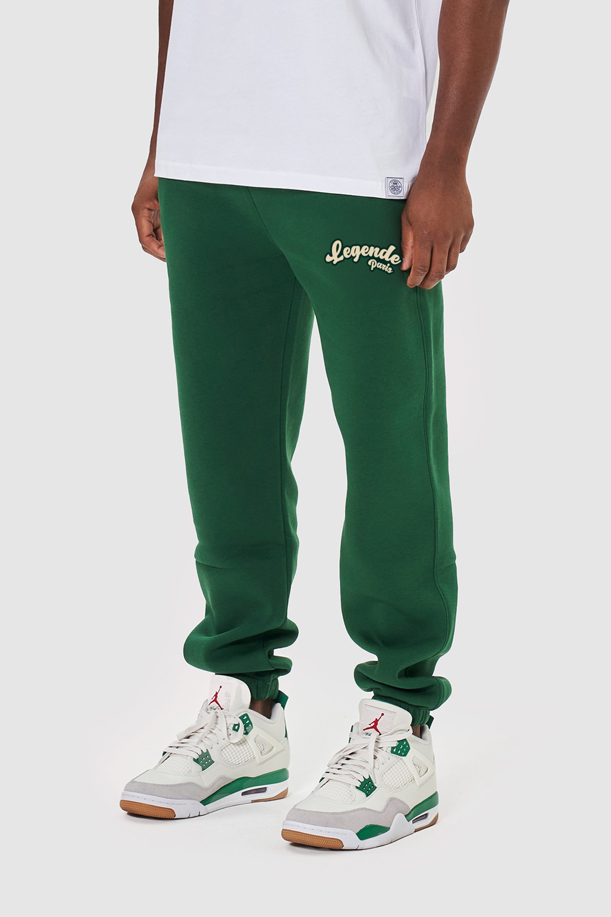LP GUM LOGO JOGGER - FOREST GREEN