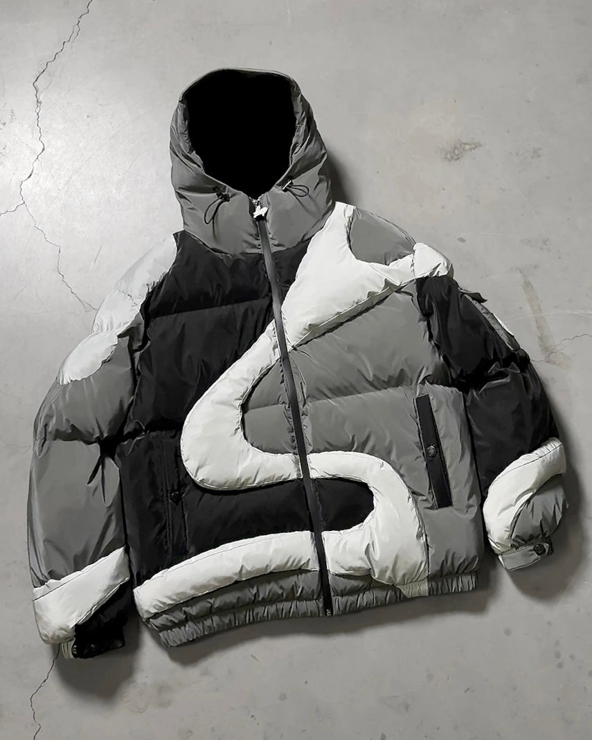 (RESTOCK PRE ORDER) LP CAMO PUFFER - GREY