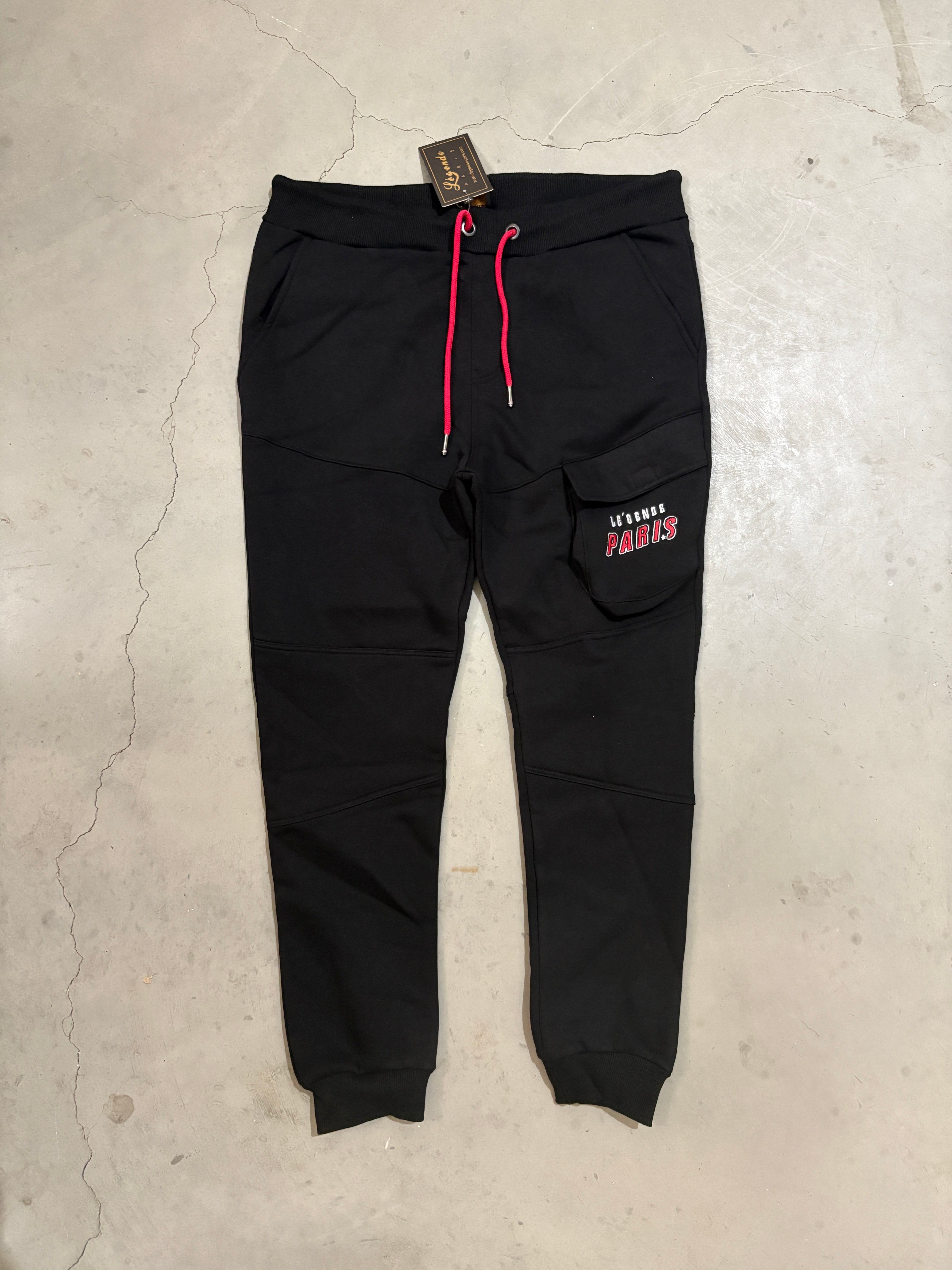 FLEECE CARGO #2 - BLACK