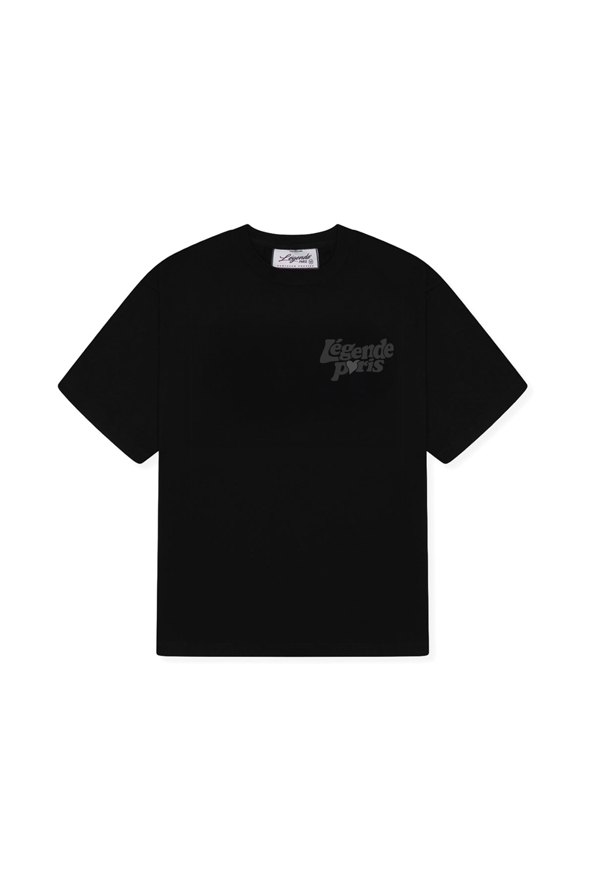 LND TONAL T-SHIRT - BLACK