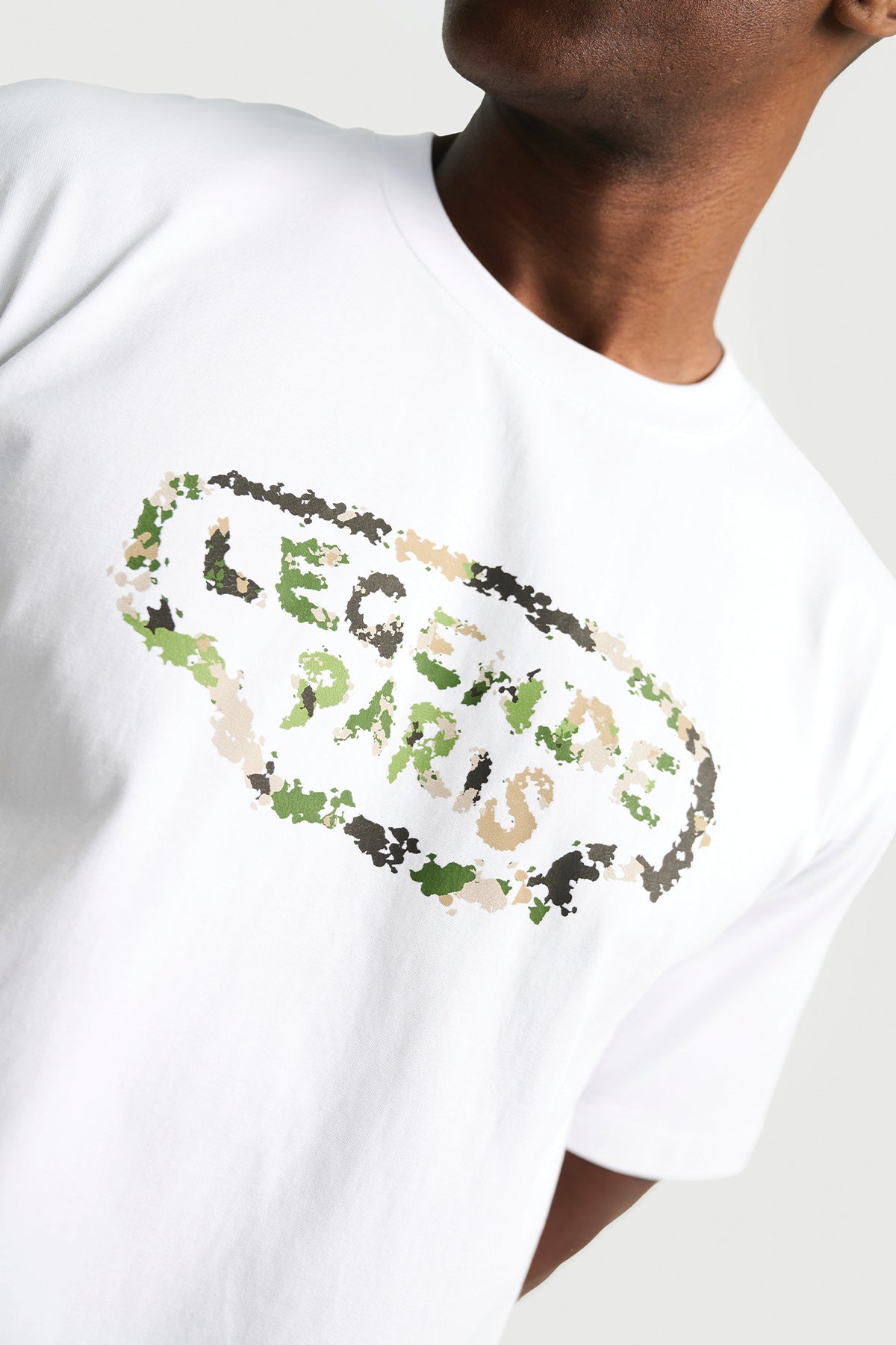 EXPENSIVE PAIN T-SHIRT - WHITE/CAMO