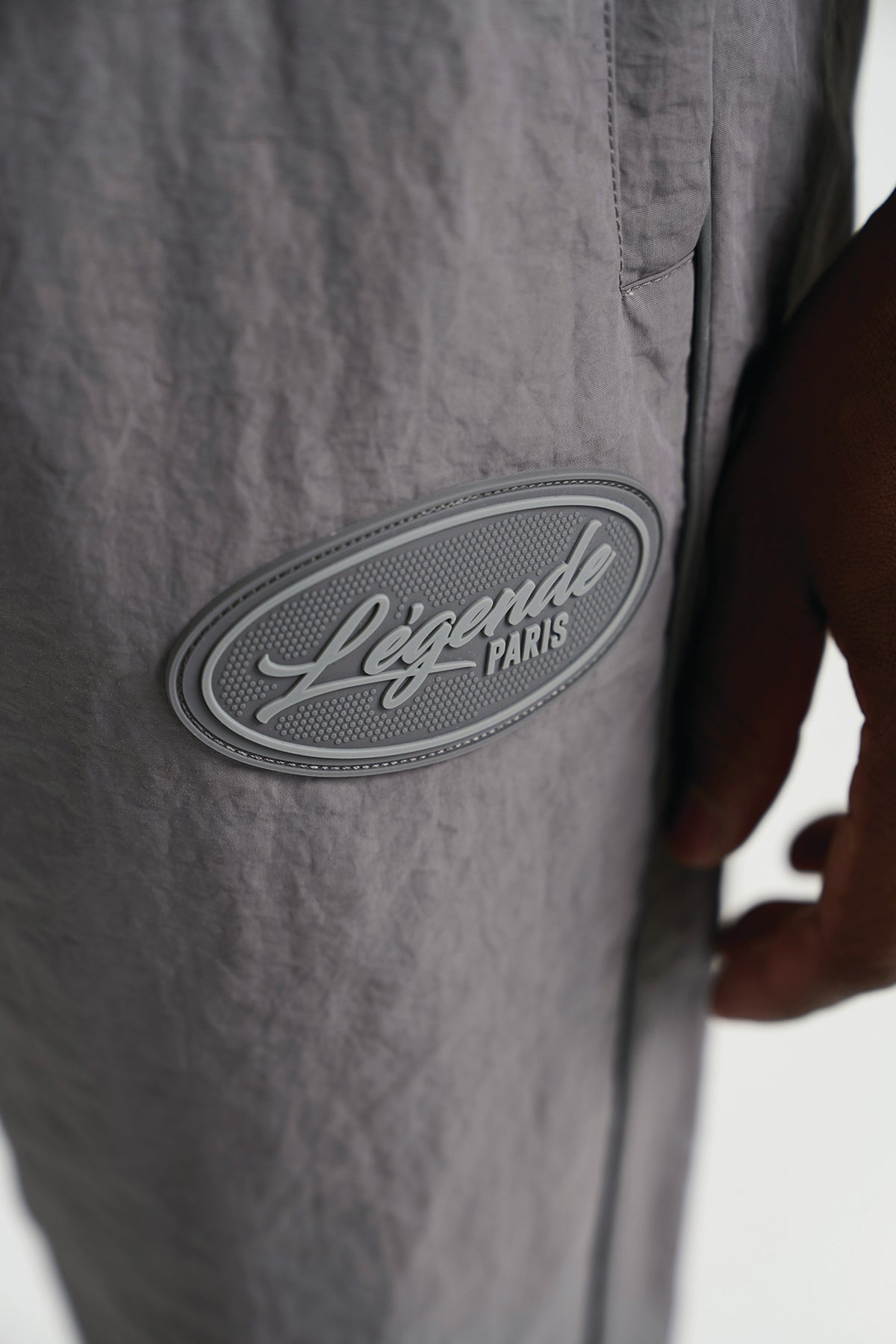SHELL TRACK PANT - GREY