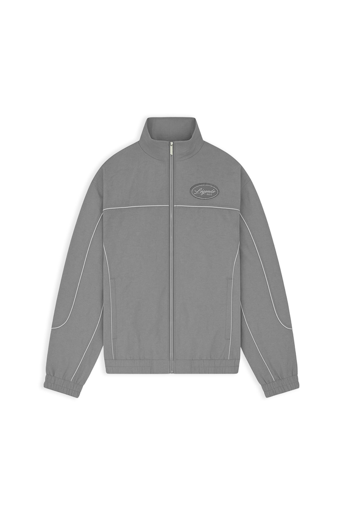SHELL TRACK JACKET - GREY
