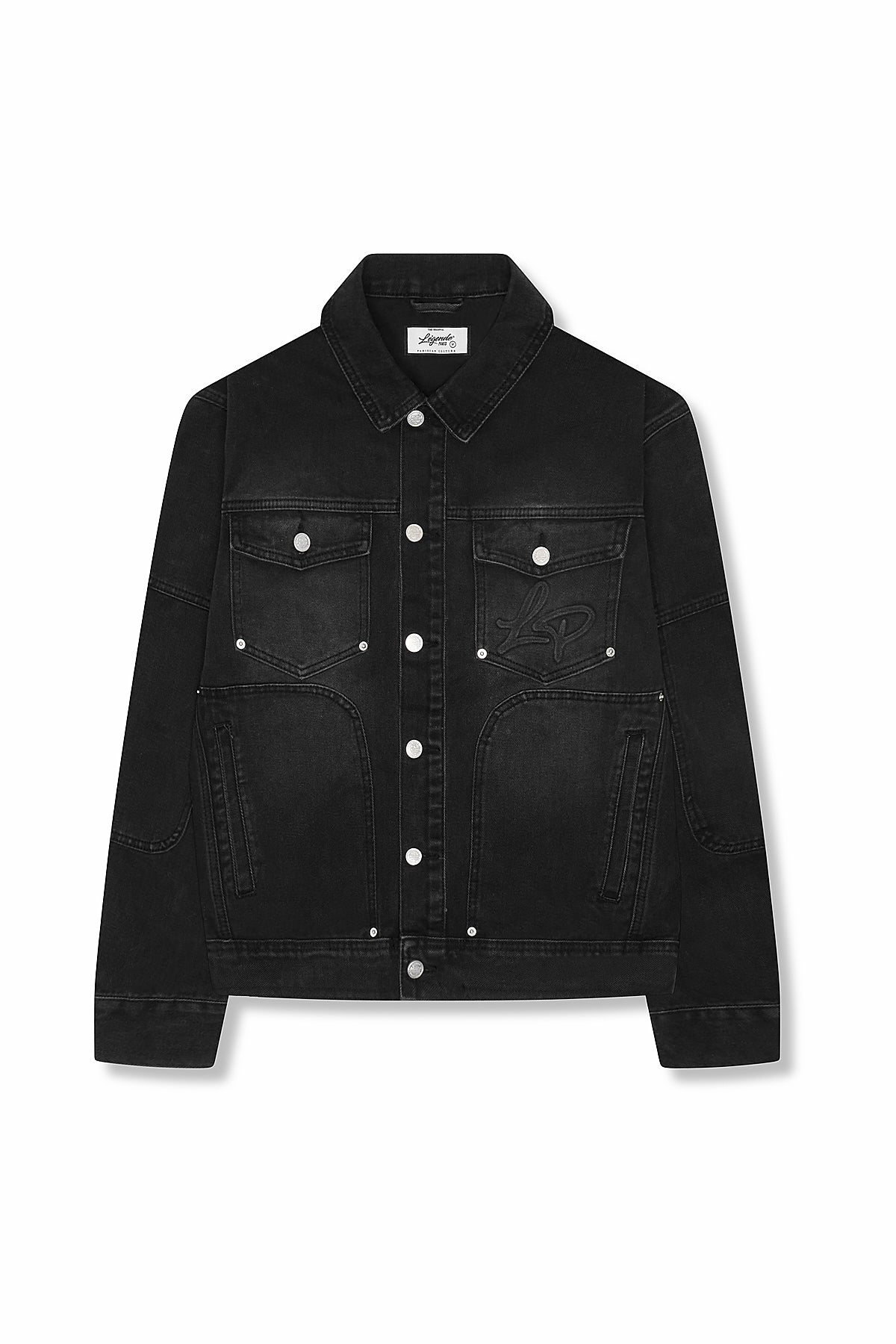 LP DENIM JACKET - BLACK