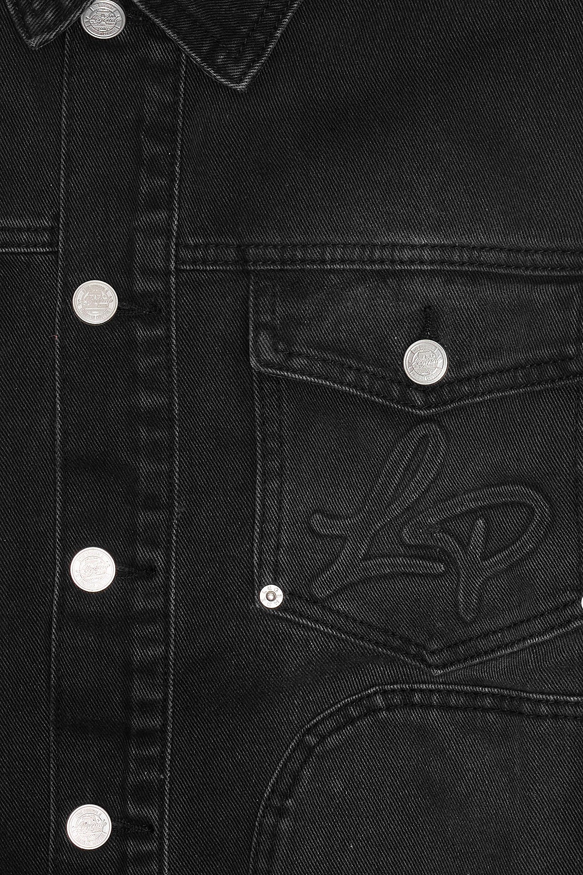 LP DENIM JACKET - BLACK