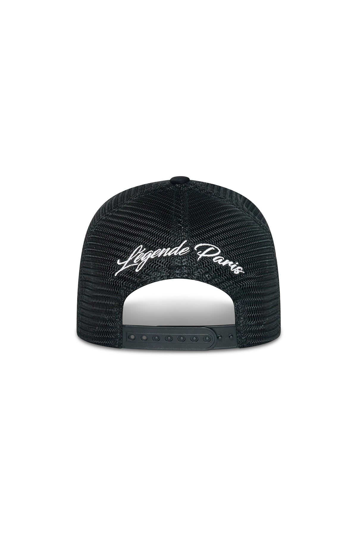 DE RUE TRUCKER CAP - BLACK