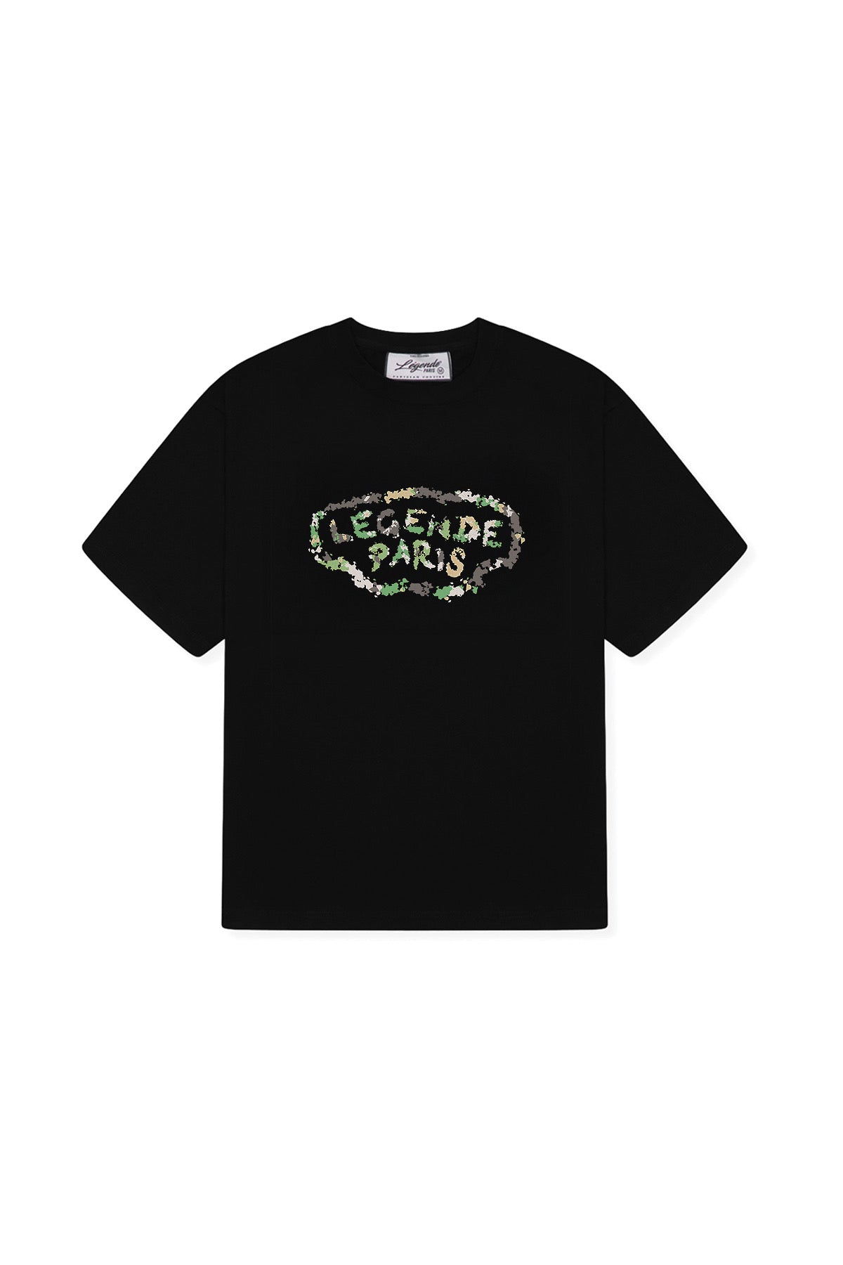 EXPENSIVE PAIN T-SHIRT - BLACK/CAMO