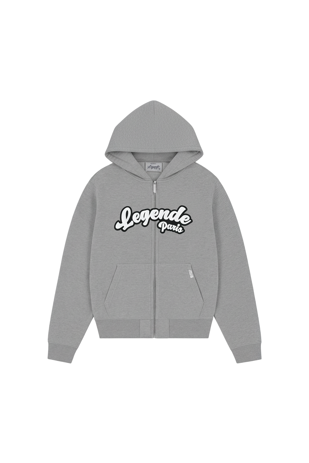 GUM LOGO HOODIE - GREY