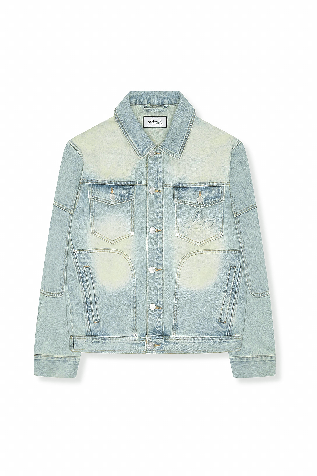 LP DENIM JACKET - WASHED BLUE