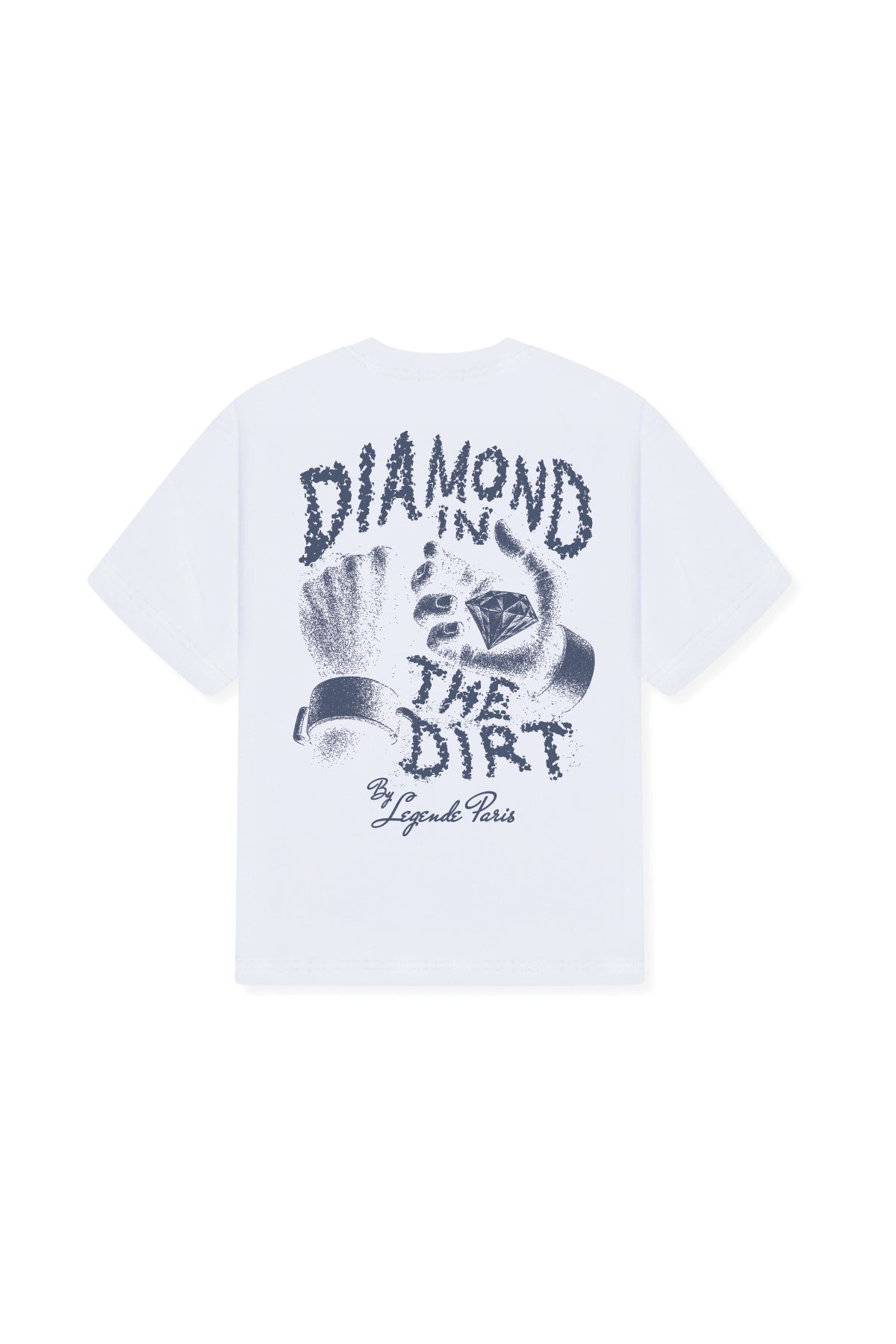 DIAMOND IN THE DIRT T-SHIRT - WHITE