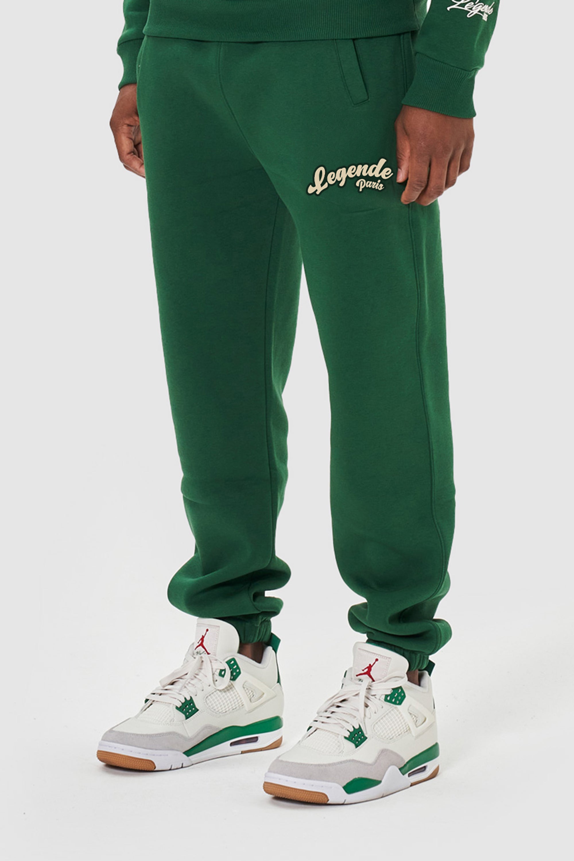 LP GUM LOGO JOGGER - FOREST GREEN