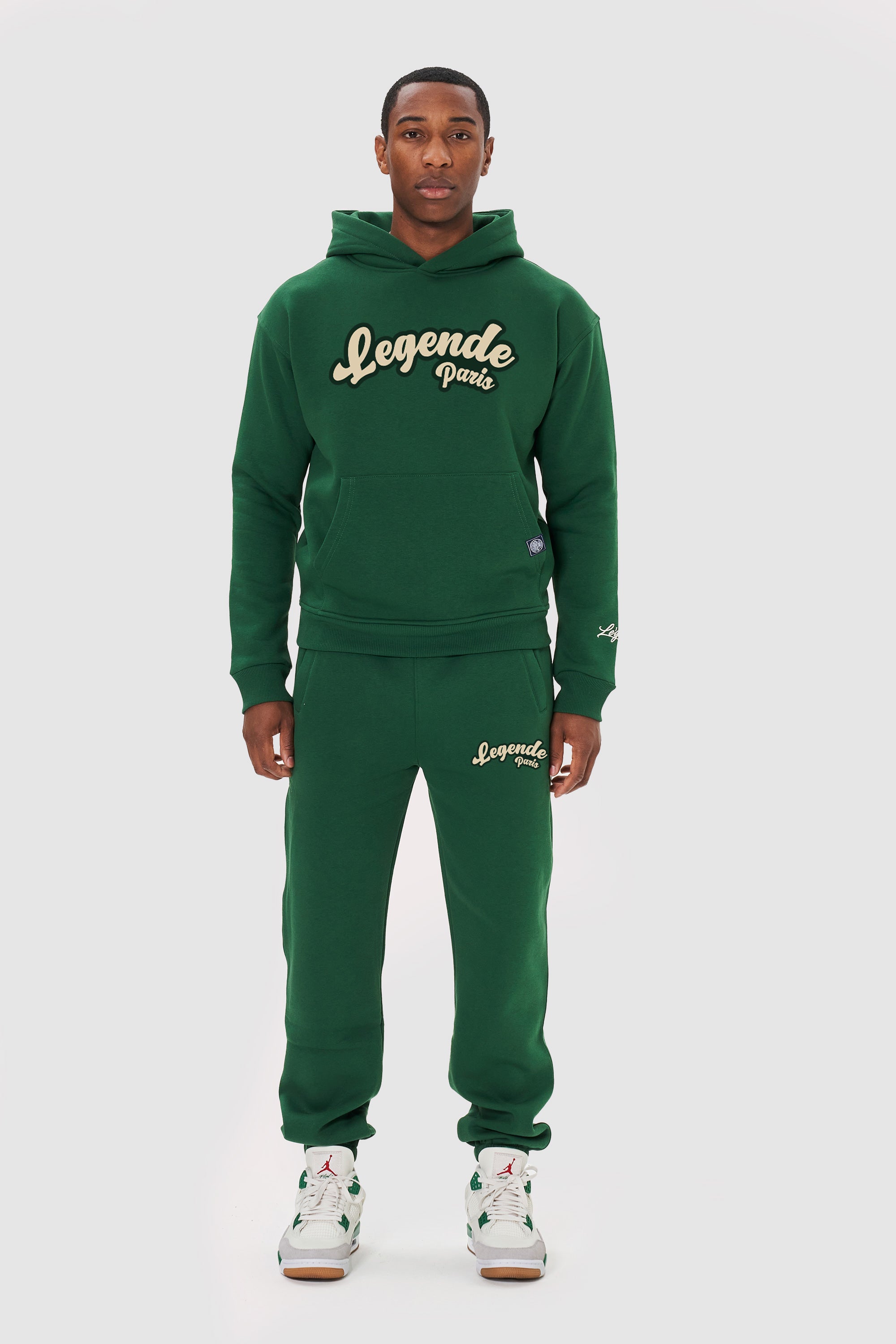 LP GUM LOGO JOGGER - FOREST GREEN