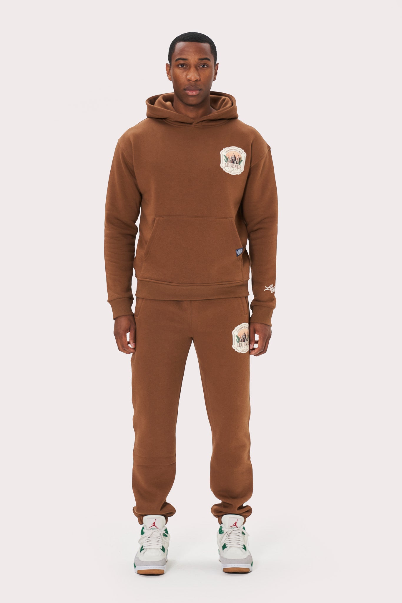 DE LA RUE JOGGER - BROWN COFFEE