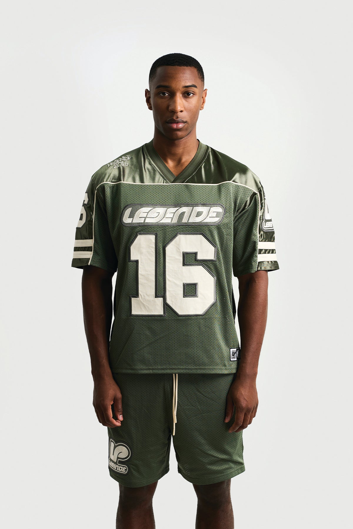 MESH JERSEY - KHAKI