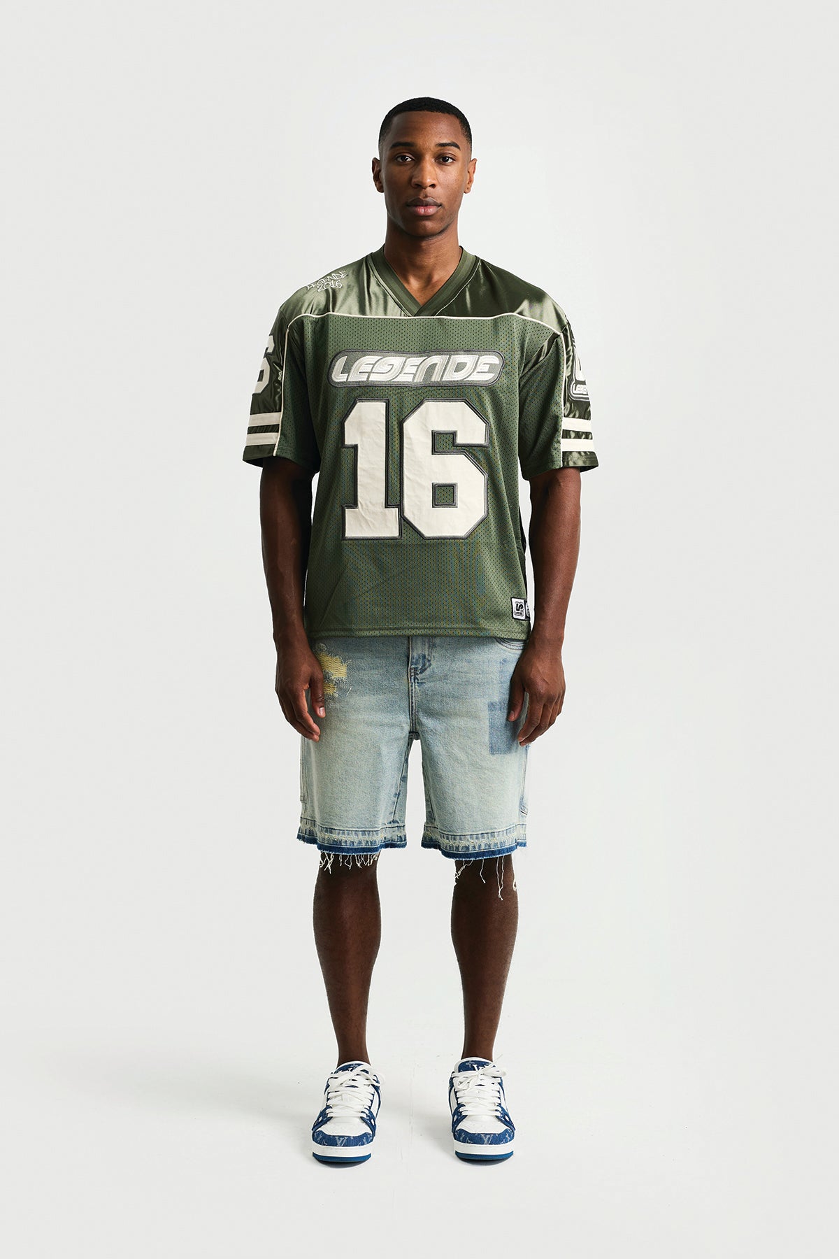 MESH JERSEY - KHAKI