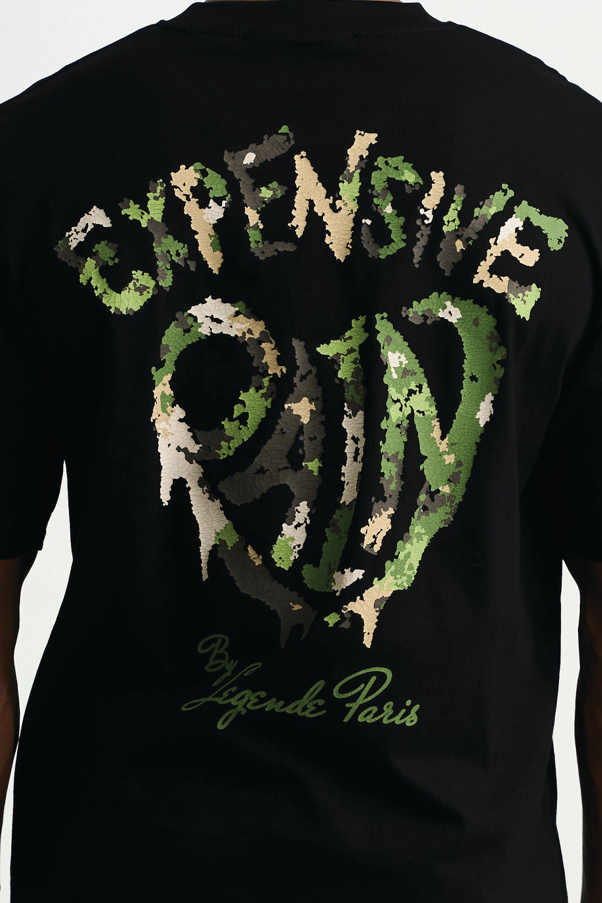 EXPENSIVE PAIN T-SHIRT - BLACK/CAMO