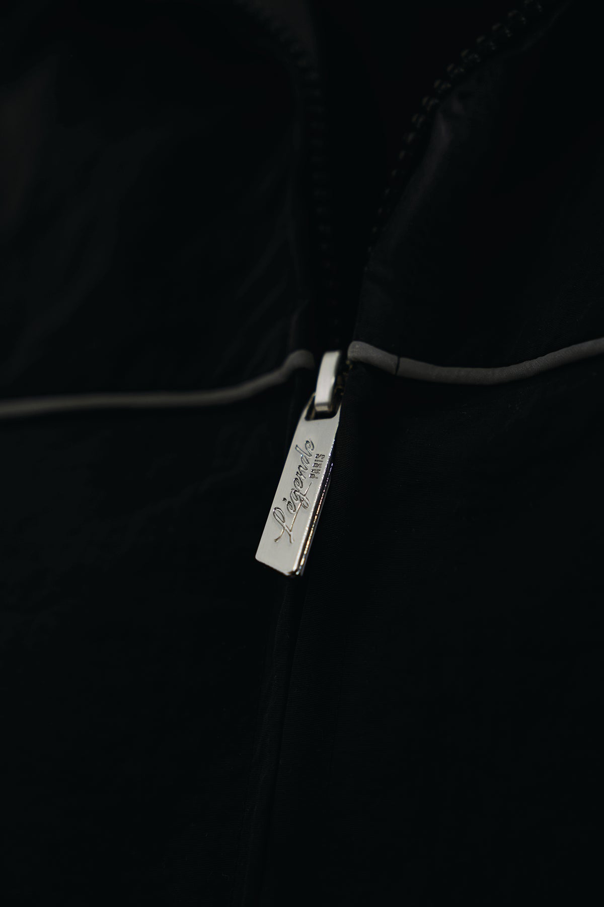 SHELL TRACK JACKET - BLACK