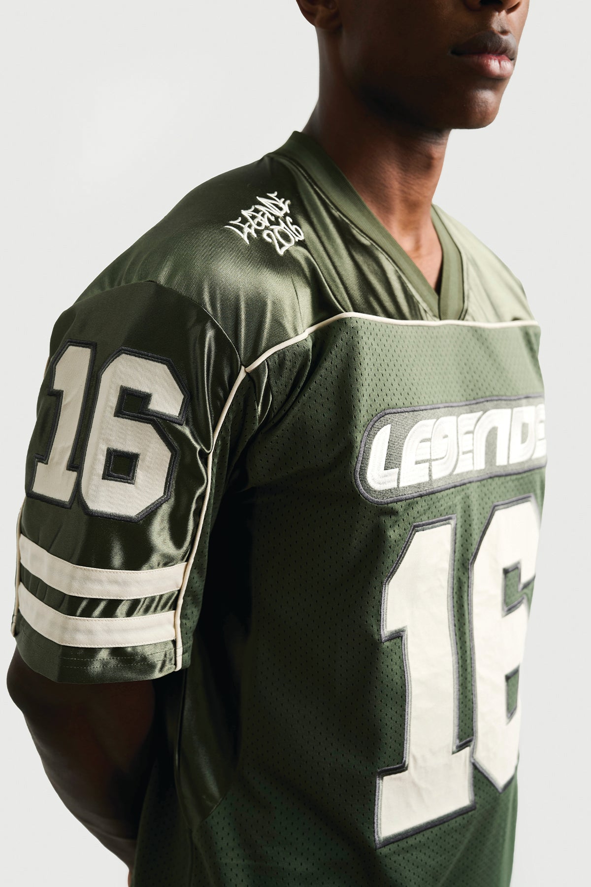 MESH JERSEY - KHAKI