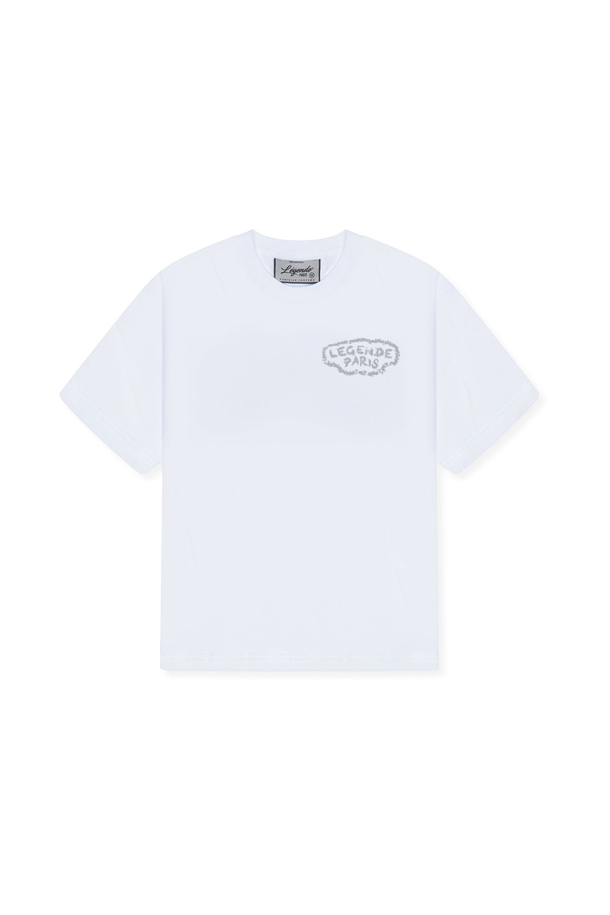 GOOD DAY T-SHIRT - WHITE/GREY