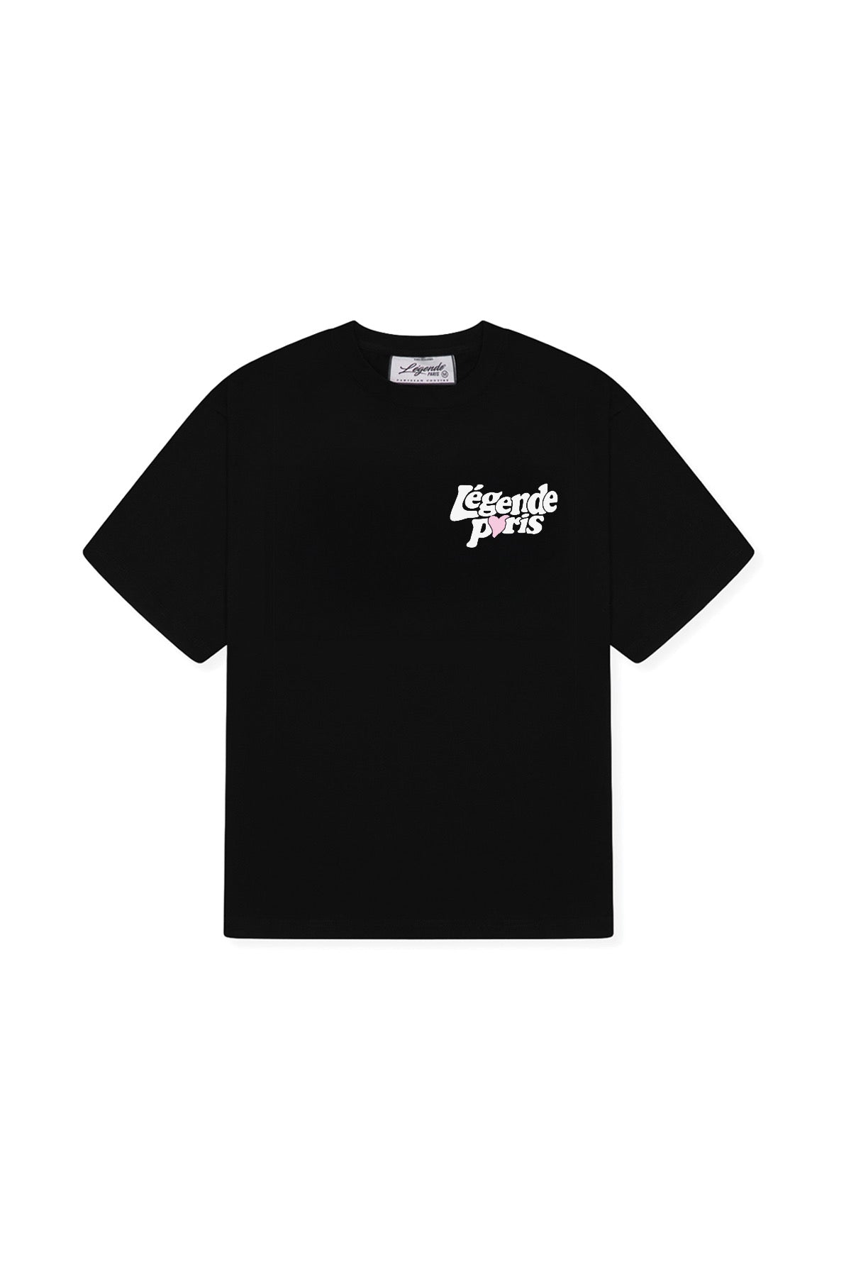 LND T-SHIRT - BLACK/WHITE
